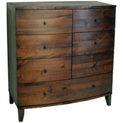 Blue Star - Seville Walnut 7 Drawer Chest