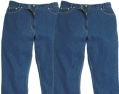 pack of two bootcut rigid jeans
