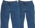 pack of two straight leg rigid jeans