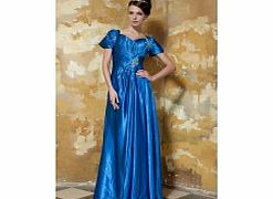 Blue Sweetheart Retro Terse Holiday Dresses