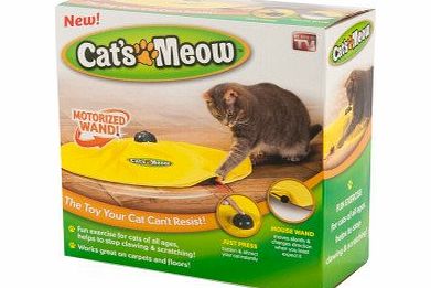 BlueBeach Blue Beach Cats Meow Cat Toy Motorized Wand