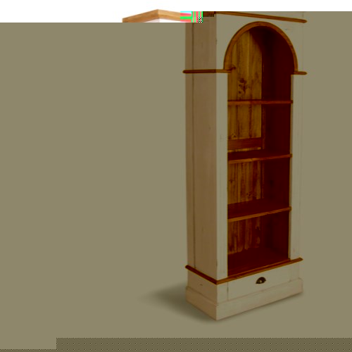 Bluebone French Painted Bookcase - antique white