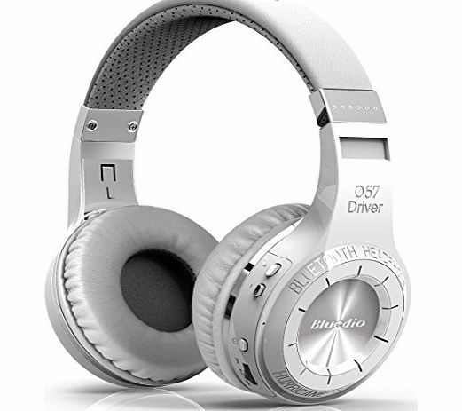 Bluedio HT(Shooting Brake) wireless bluetooth 4.1 stereo headphones (White)