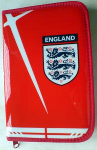 England Filled Pencil Case