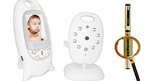 Blueskysea Free gift   Night Vision VOX Baby Monitor w/ Lullabies Temperature Talking Built-in Battery