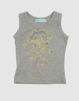 BLUMARINE BABY TOPWEAR Sleeveless t-shirts GIRLS on YOOX.COM