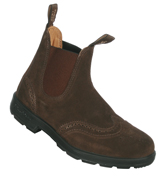 Blundstone Footwear Blundstone Style 521 Dark Brown Oil Tanned Suede