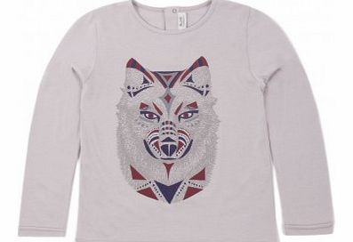 Blune Kids De Bon Poil T-shirt Pearl grey `6 months,12