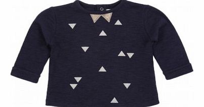 Blune Kids Pointu T-shirt Navy blue `6 months,12 months,18