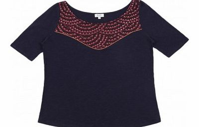 Blune Spread your wings T-shirt Navy blue S,M