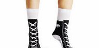 Bluw Silly Socks Sneaker - Black B06J1228