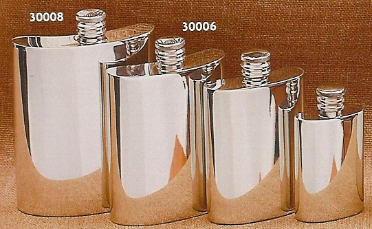 Blude Hip Flask Plain 6oz 30006