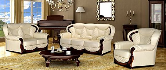 BMF Sorento Three 3 Piece Faux Leather Sofa Suite GOOD PRICE !!!