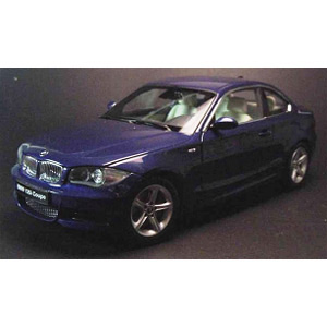 bmw 135i Coupe 2007 - Blue 1:18