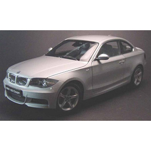 bmw 135i Coupe 2007 - Silver 1:18
