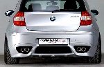 BMW 1Series E187 Rieger Rear Skirt Inc Mesh ABS
