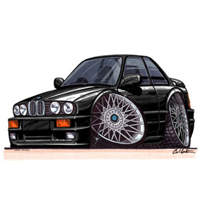 bmw E30 325I - Black T-shirt
