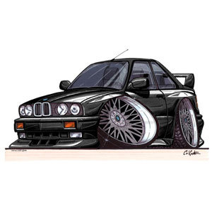 bmw E30 M3 - Black Kids T-shirt