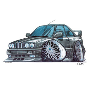 bmw E30 M3 - Grey Kids T-shirt