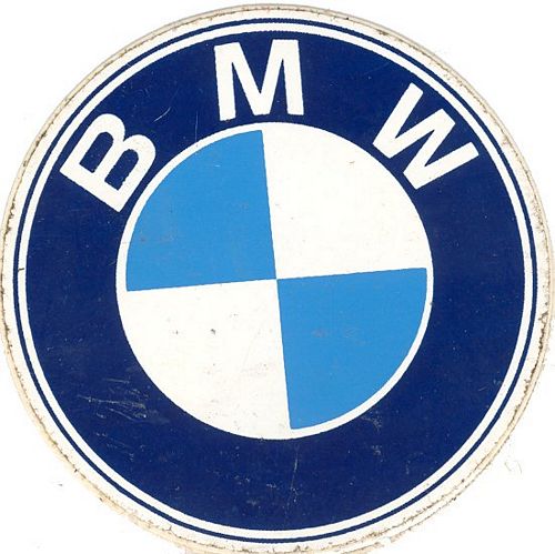 BMW Logo Sticker (7cm)