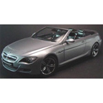 bmw M6 Convertible 2006 Silver