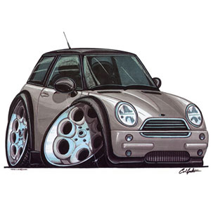 bmw Mini - Silver Kids T-shirt