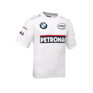 bmw Sauber 08 pit crew T-shirt - White