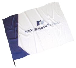 BMW Williams BMW Flag (White)
