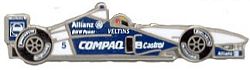 BMW Williams BMW Race Car Pin Badge