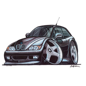 bmw Z3 hardtop - Black T-shirt
