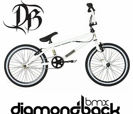 BMX Diamondback Option 20`` BMX Bike - Unisex (White)