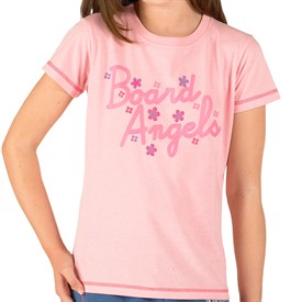 Board Angels Girls T-Shirt Blush