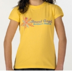 Board Angels Girls T-Shirt Lemon