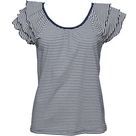 Board Angels Womens Marie Stripe T-Shirt