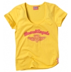 Board Angels Womens Sunset T-Shirt Yellow
