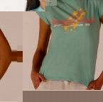 Womens Turtle T-Shirt Turquoise