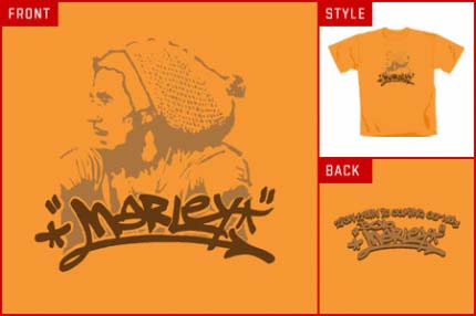 Bob Marley (Graffiti) T-shirt