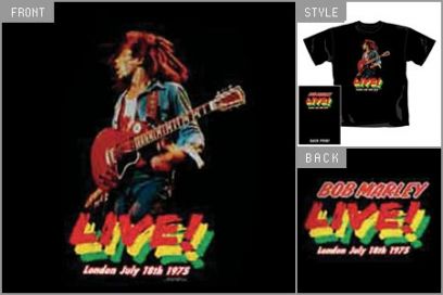 Bob Marley (Live `5) T-shirt