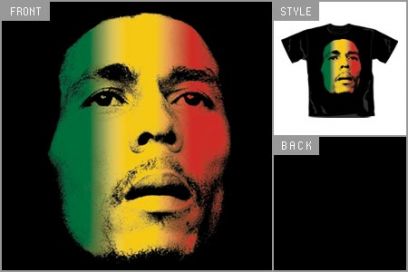 Bob Marley (Rasta Face) T-shirt