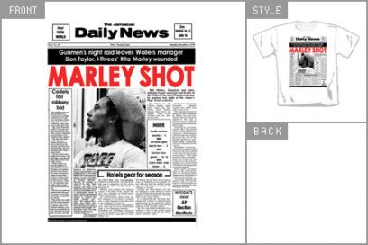 bob Marley (Shot) T-Shirt