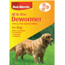 BOB Martin All In One Dewormer Tablets Small