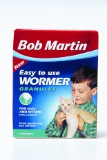 Bob Martin Company Bob Martin Easy to Use Wormer Granules for Cats and Kittens