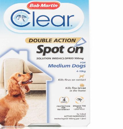 Bob Martin Double Action Spot On Medium Dogs