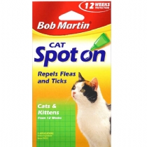BOB Martin Flea Cat Spot On 12 Weeks
