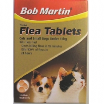 BOB Martin Flea Tablets For Cats and Dogs Under
