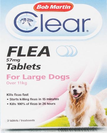 Bob Martin Flea Tablets for Large Dogs Over 11kg