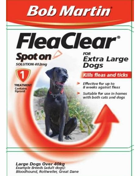 FleaClear Spot On Extra Large Dogs