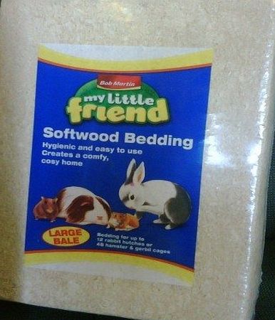 Bob Martin My Little Friend Softwood Bedding Bale, 3.5 Kg