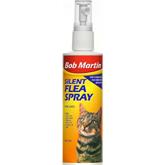 Bob Martin Silent Pump Action Flea Spray 145ml for Cats and#38; Kittens (From 12 Weeks)