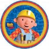 bob the Builder 9 inch Party Plates - 8 in a pack